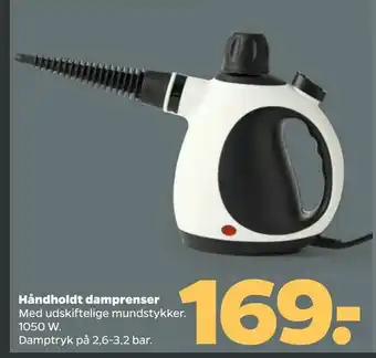 Håndholdt damprenser