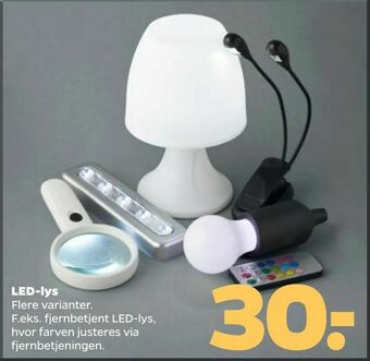 Netto LED-lys tilbud