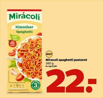 Netto Miracoli spaghetti pastaret tilbud