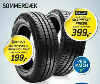 Thansen Skarpeste priser dæk tilbud