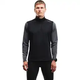 Sport 24 FUSION TEMPO! Shield Zip Neck Løbetrøje Herre tilbud