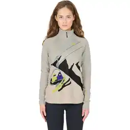 Sport 24 SOS Stratos Printed Half Zip Skiundertrøje Dame tilbud