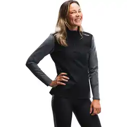 Sport 24 FUSION TEMPO! Shield Zip Neck Løbetrøje Dame tilbud