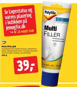 jem & fix Polyfilla Multifiller tilbud