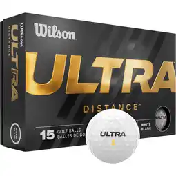 Sport 24 Wilson Ultra Distance 15-Pack Golfbolde tilbud