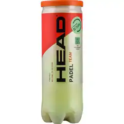 Sport 24 HEAD Team x3 Padelbolde tilbud