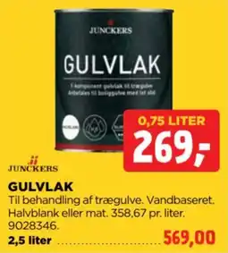 jem & fix Junckers gulvlak tilbud