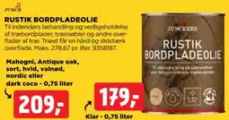 jem & fix Junckers rustik bordpladeolie tilbud