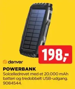 jem & fix Denver Powerbank tilbud