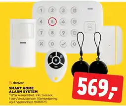 jem & fix Denver Smart Home Alarm System tilbud