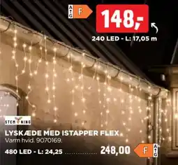 jem & fix Stemning lyskæde med istapper flex tilbud