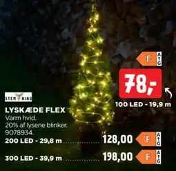jem & fix Stemning lyskæde flex tilbud
