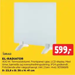 jem & fix Grad el-radiator tilbud