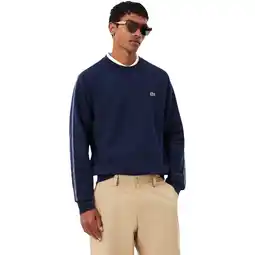 Sport 24 Lacoste Stripe Band Fleece Sweatshirt Herre tilbud