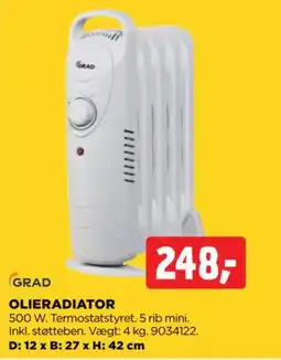 jem & fix Grad olieradiator tilbud