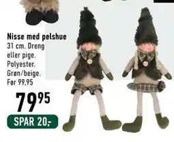 Imerco Nisse med pelshue tilbud