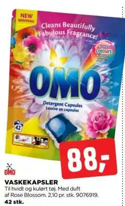 jem & fix Omo vaskekapsler tilbud