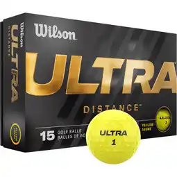 Sport 24 Wilson Ultra Yellow 15-Pack Golfbolde tilbud