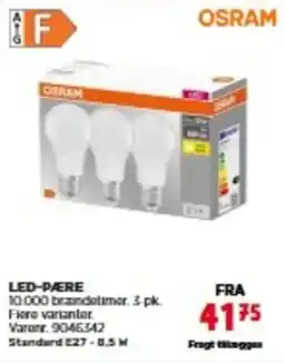 jem & fix Osram led-pære tilbud