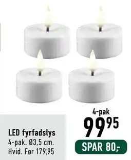 Imerco LED fyrfadslys tilbud