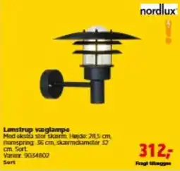 jem & fix Nordlux Lønstrup væglampe tilbud