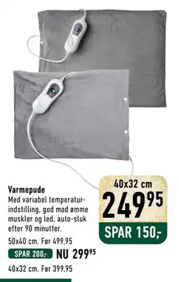 Imerco Varmepude tilbud