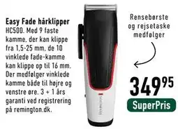 Imerco Easy Fade hårklipper tilbud