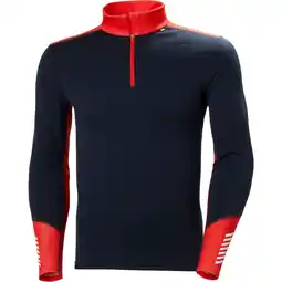 Sport 24 Helly Hansen Lifa Midweight Half Zip Merinould Skiundertrøje Herre tilbud