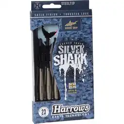 Sport 24 Harrows Silver Shark Steeltip Dartpile tilbud