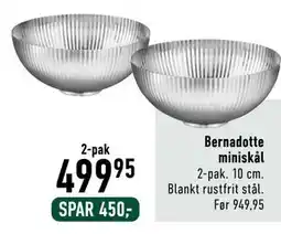 Imerco Bernadotte miniskål tilbud