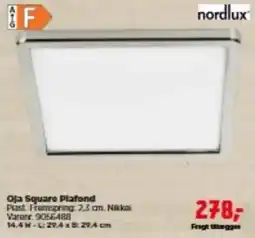 jem & fix nordlux Oja Square Plafond tilbud