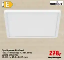 jem & fix nordlux Oja Square Plafond tilbud