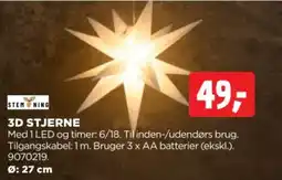 jem & fix Stemning 3D Stjerne tilbud