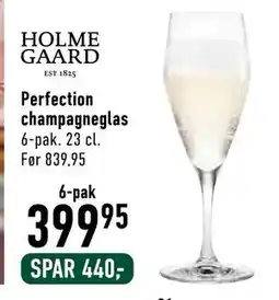 Imerco Perfection champagneglas tilbud
