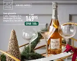 Imerco Casa glasserie tilbud
