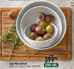 Imerco Legio Nova skålsæt tilbud