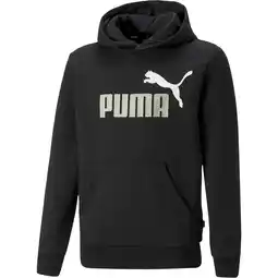 Sport 24 PUMA Essential 2 Color Big Logo Hættetrøje Børn tilbud