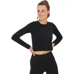Sport 24 Athlecia Celita Seamless Cropped Langærmet T-shirt Dame tilbud