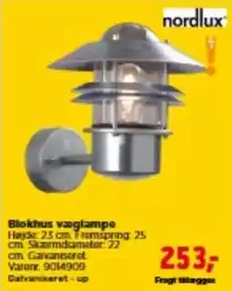 jem & fix Nordlux Biokhus væglampe tilbud