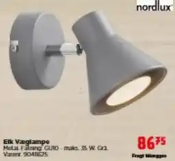 jem & fix Nordlux Elk Væglampe tilbud