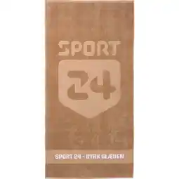 Sport 24 SPORT 24 Dyrk Glæden 70x140 cm Håndklæde tilbud