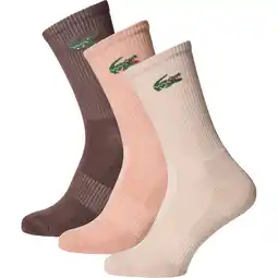 Sport 24 Lacoste Ribbed 3-Pack Strømper tilbud