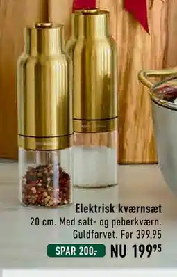 Imerco Elektrisk kværnsæt tilbud