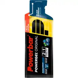 Sport 24 Powerbar PowerGel Black Currant 50 mg Caffeine Energi Gel tilbud