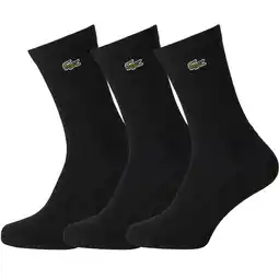 Sport 24 Lacoste High-Cut 3-Pack Strømper tilbud