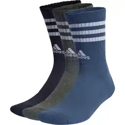 Sport 24 adidas 3-Stripes Crew 3-Pack Strømper tilbud