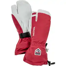 Sport 24 Hestra Army Leather Heli 3-Finger Skihandsker Herre tilbud