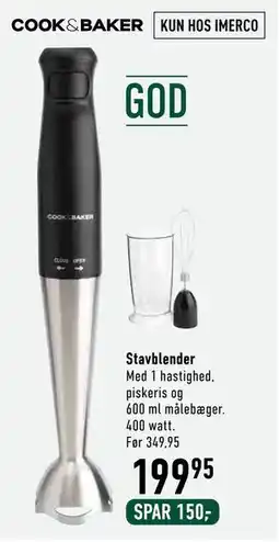 Imerco Stavblender tilbud