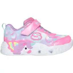 Sport 24 Skechers Unicorn Charmer Velcro Sneakers M/Lys Børn tilbud