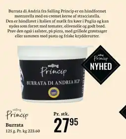 Føtex Burrata tilbud